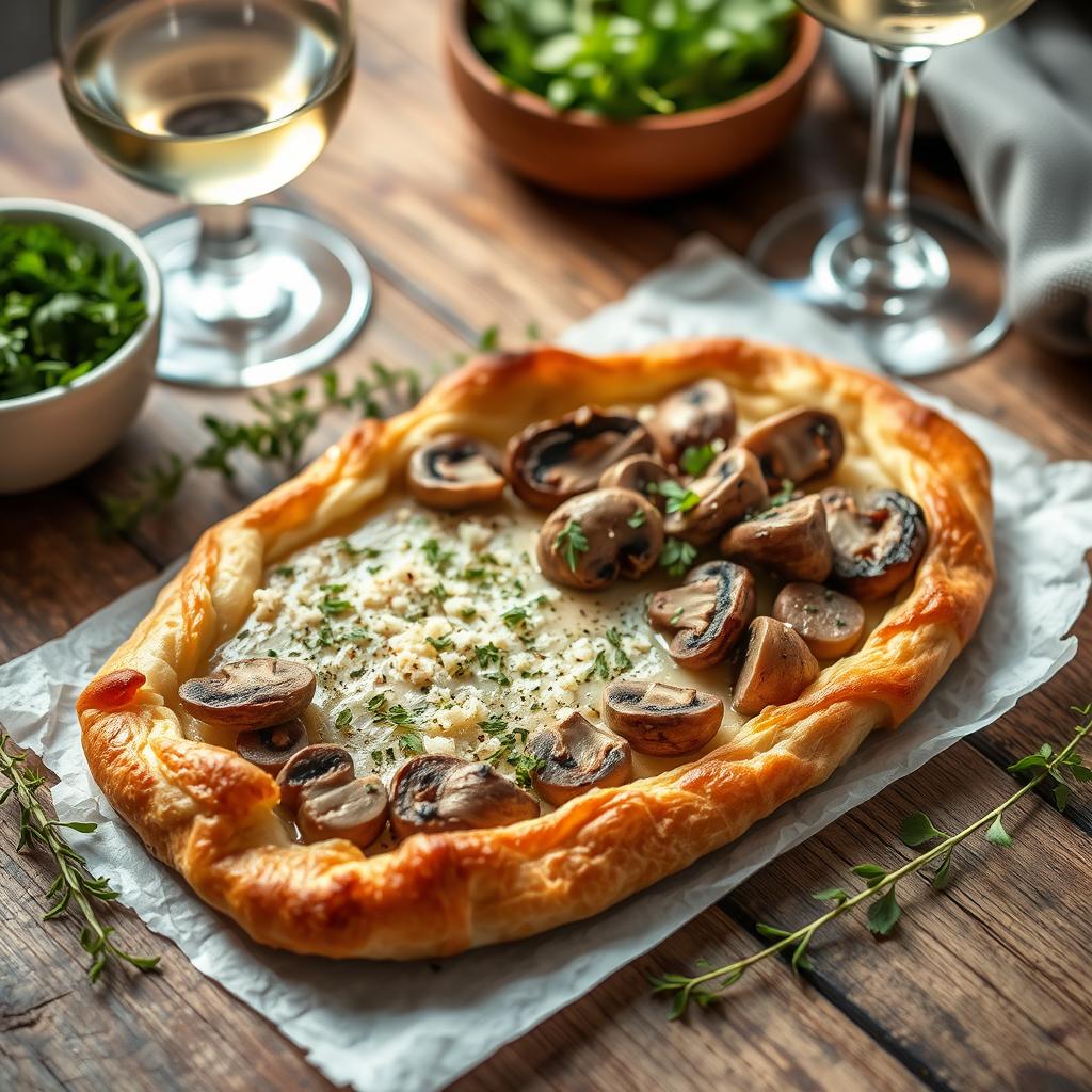 Tarte Aux Champignons