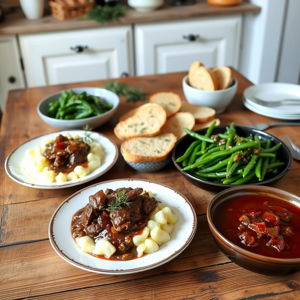 accompagnements pour bœuf bourguignon