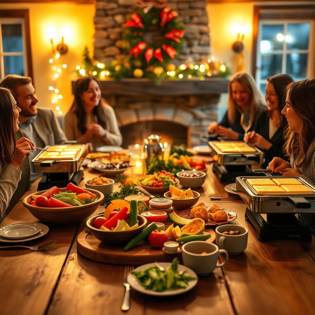 ambiance festive raclette