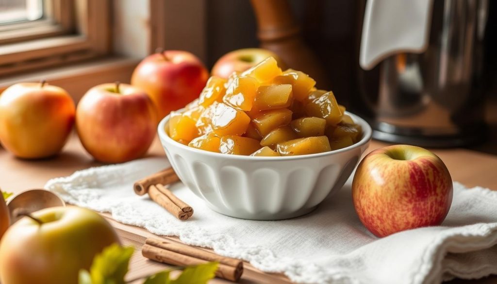 compote de pommes maison santé