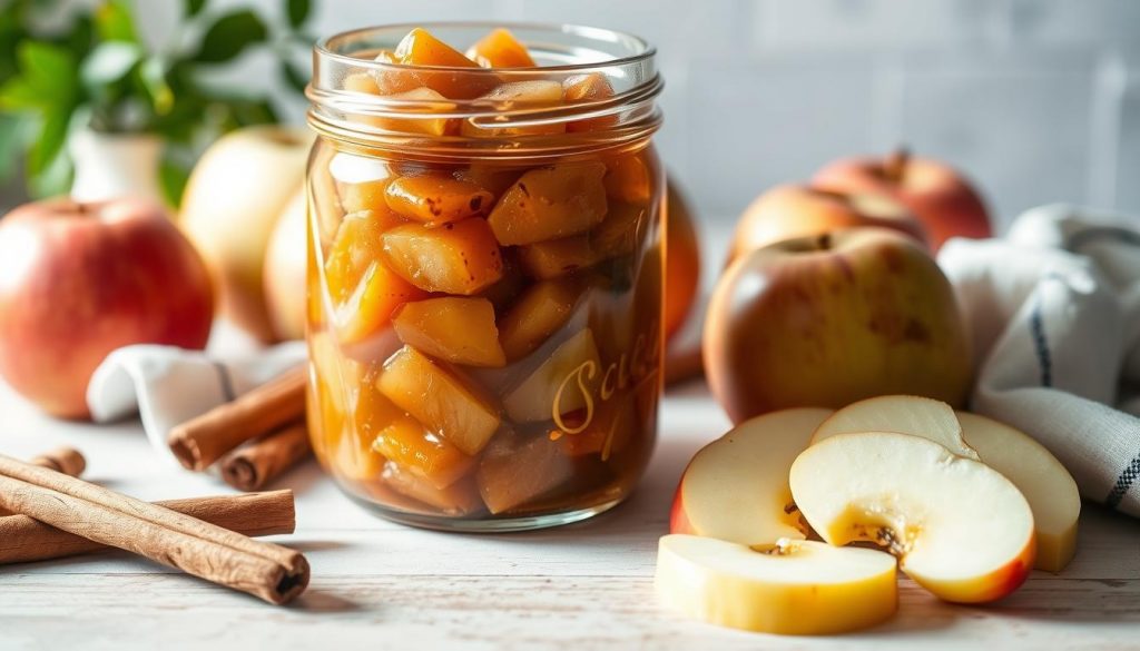 compote de pommes maison santé