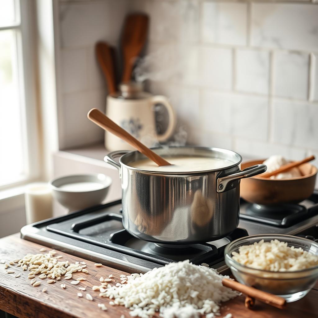 conseils cuisson riz au lait