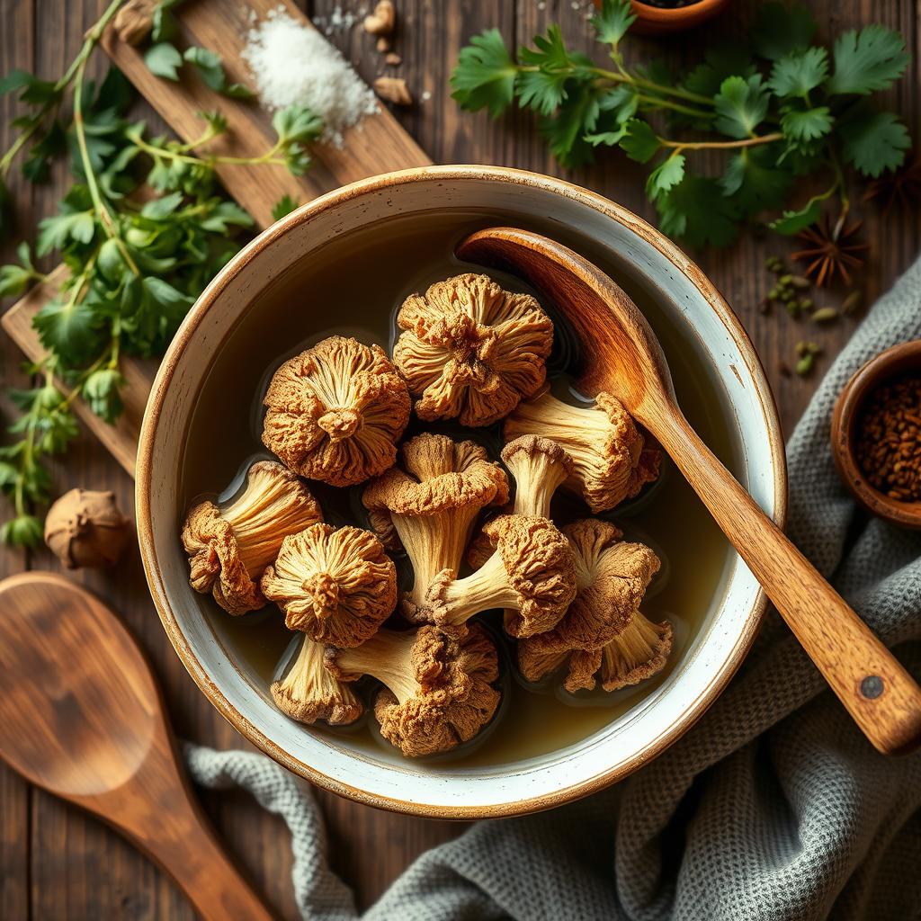 conseils pour réhydrater morilles séchées