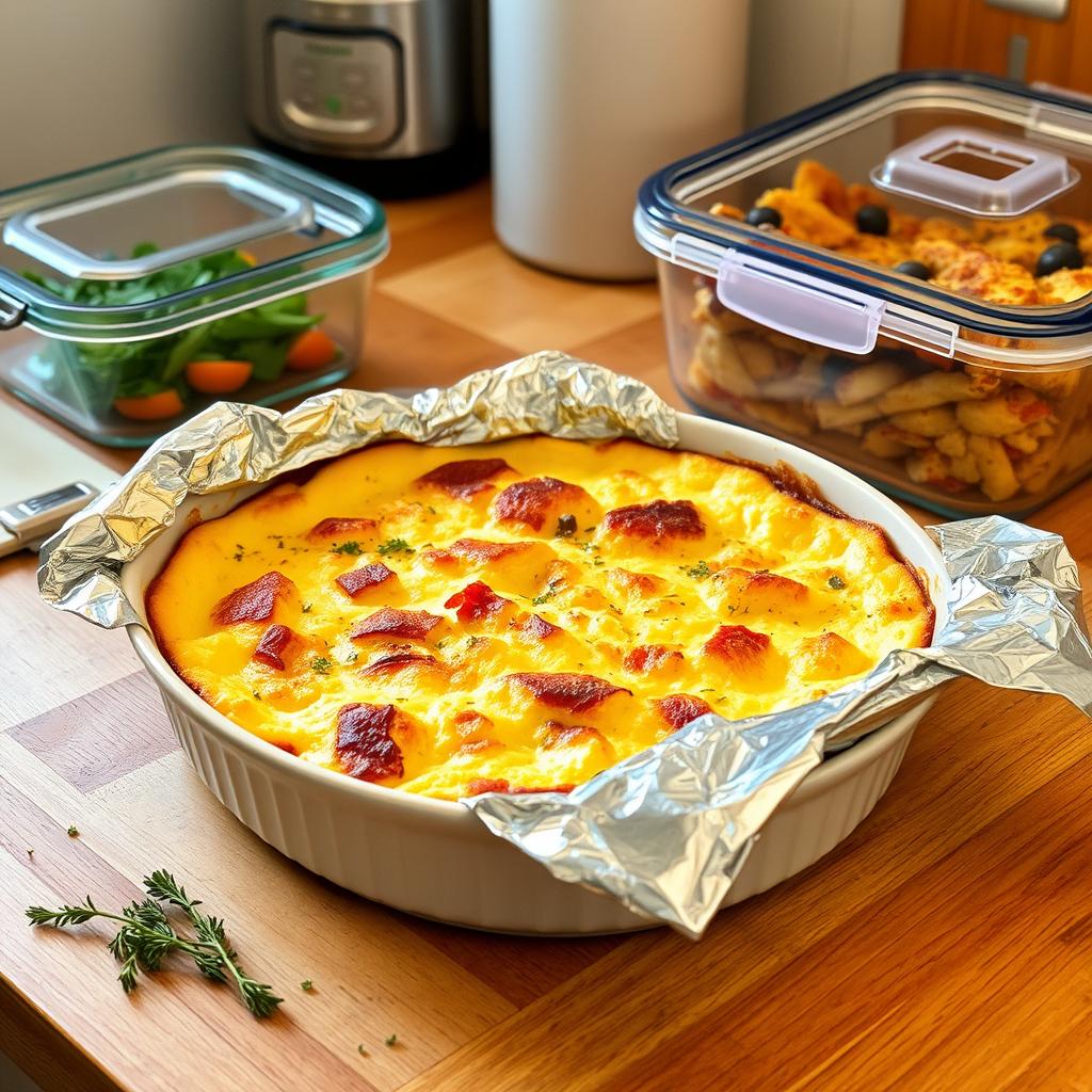 conservation des restes de Gratin Dauphinois