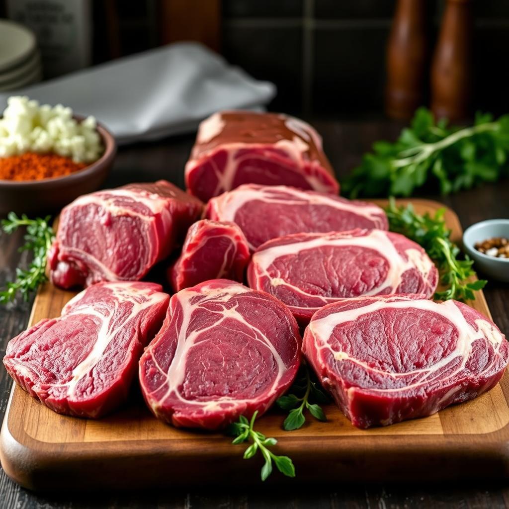 coupes de viande pour bœuf bourguignon