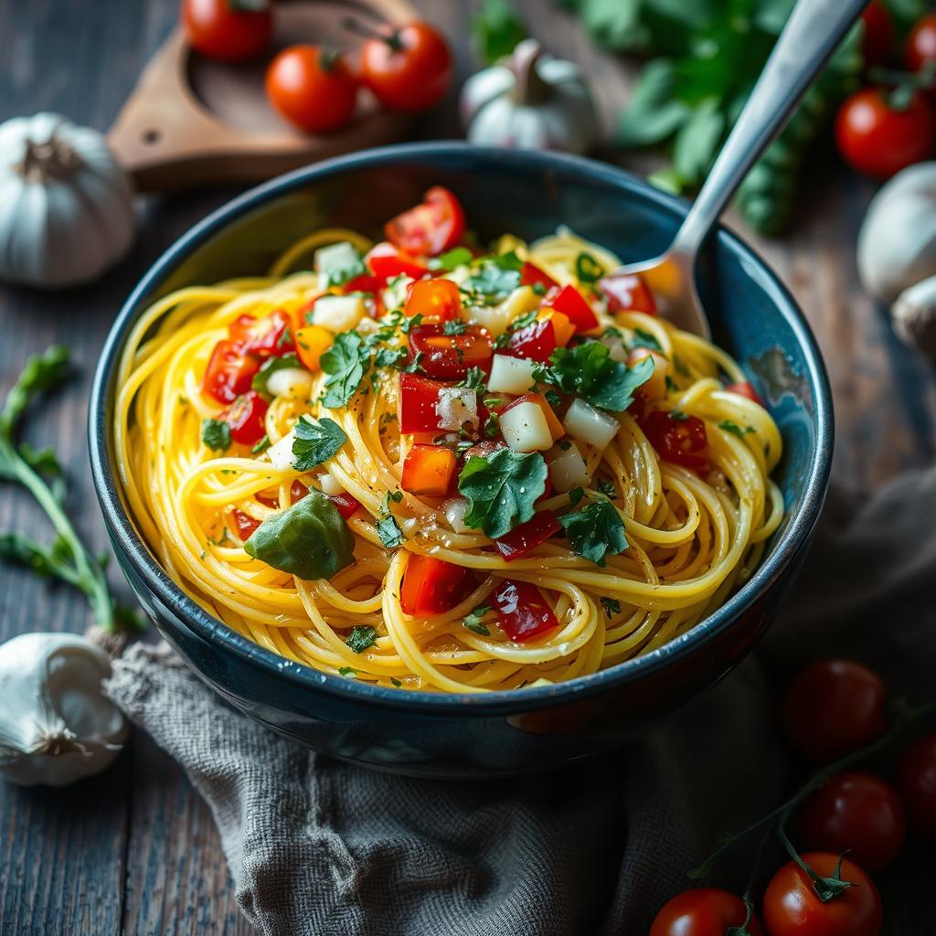 courge spaghetti pâtes