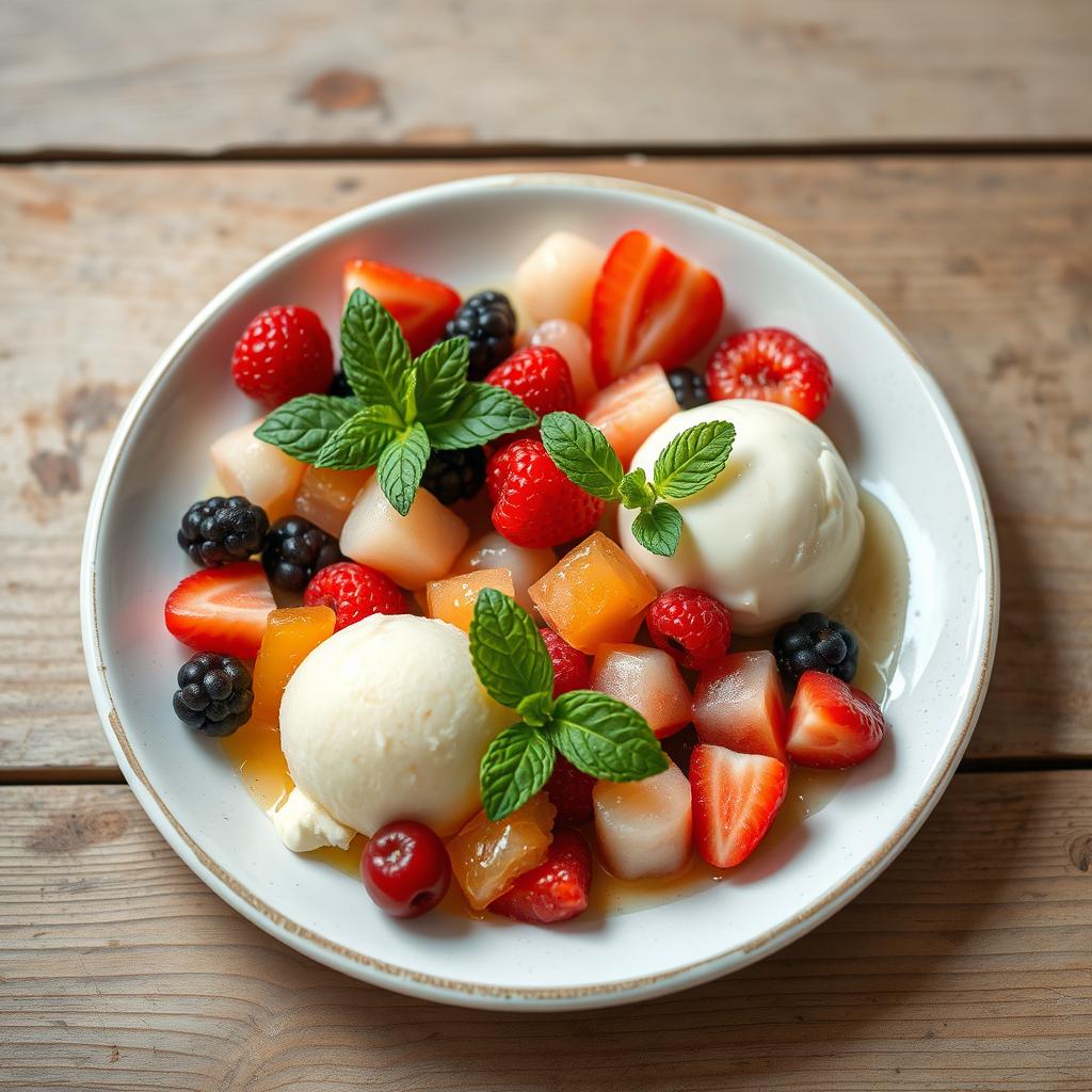 dessert léger après raclette