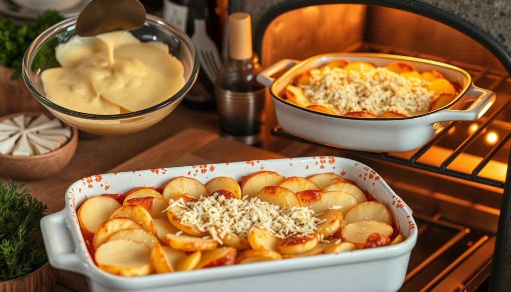 étapes préparation gratin dauphinois