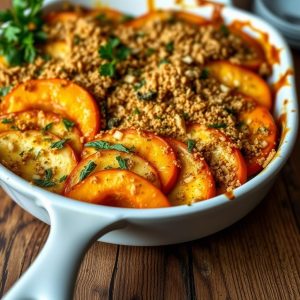 gratin de courge