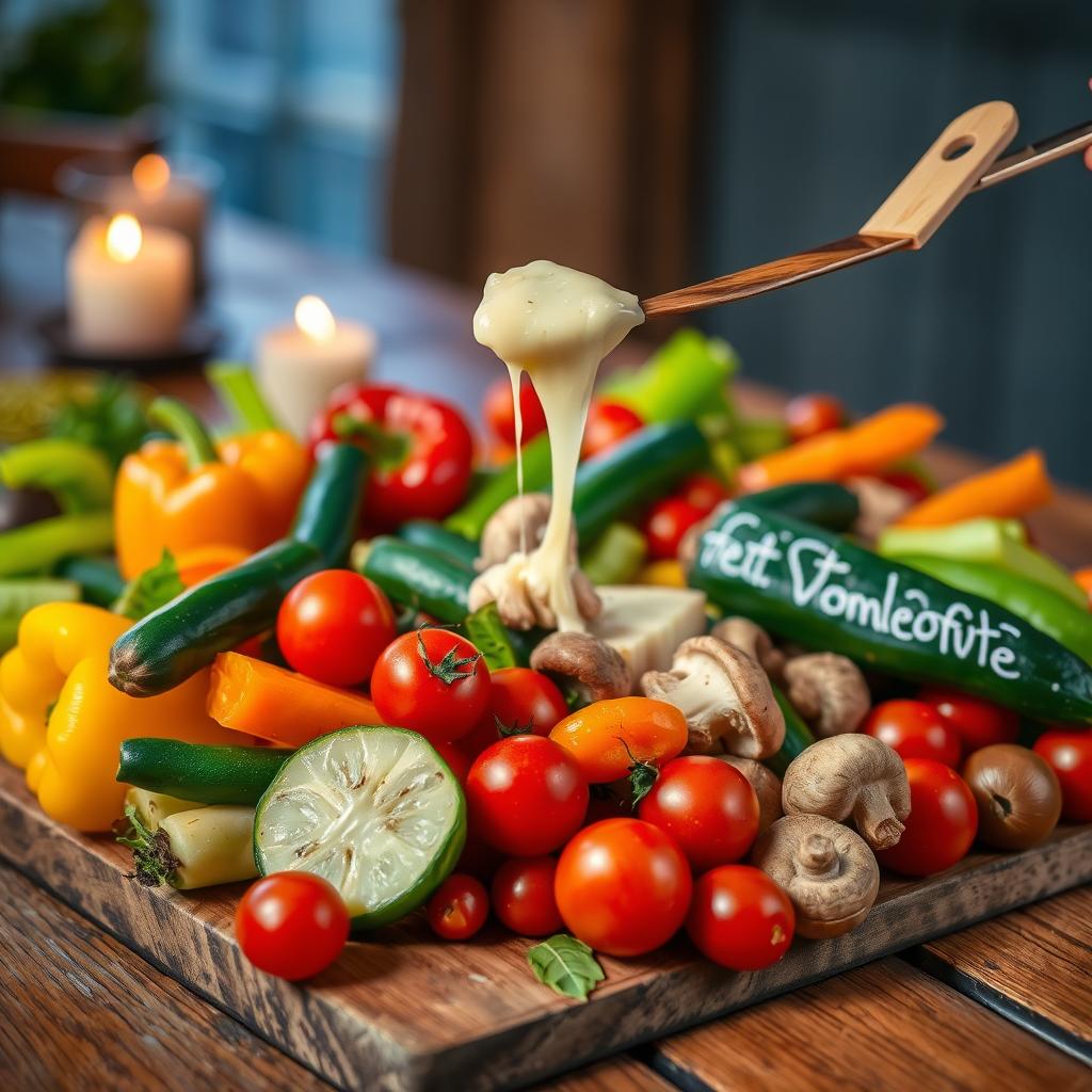 légumes raclette