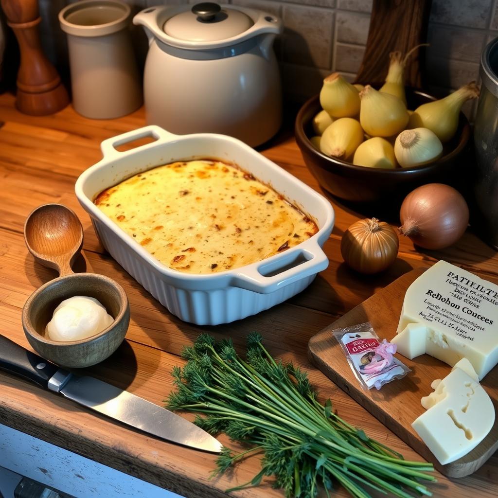 matériel cuisine tartiflette