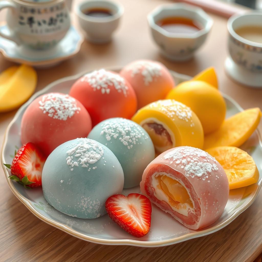 mochi glacé