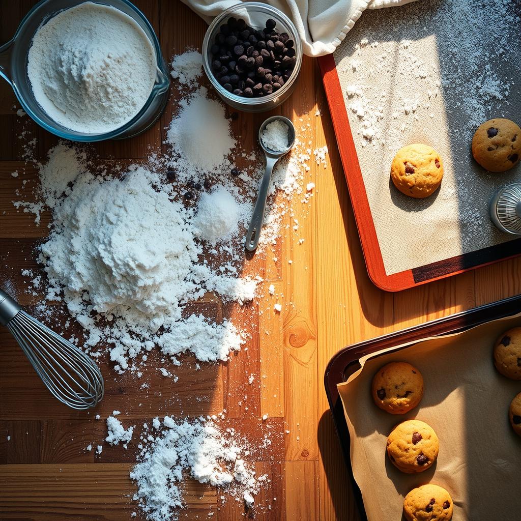 préparation pâte à cookies