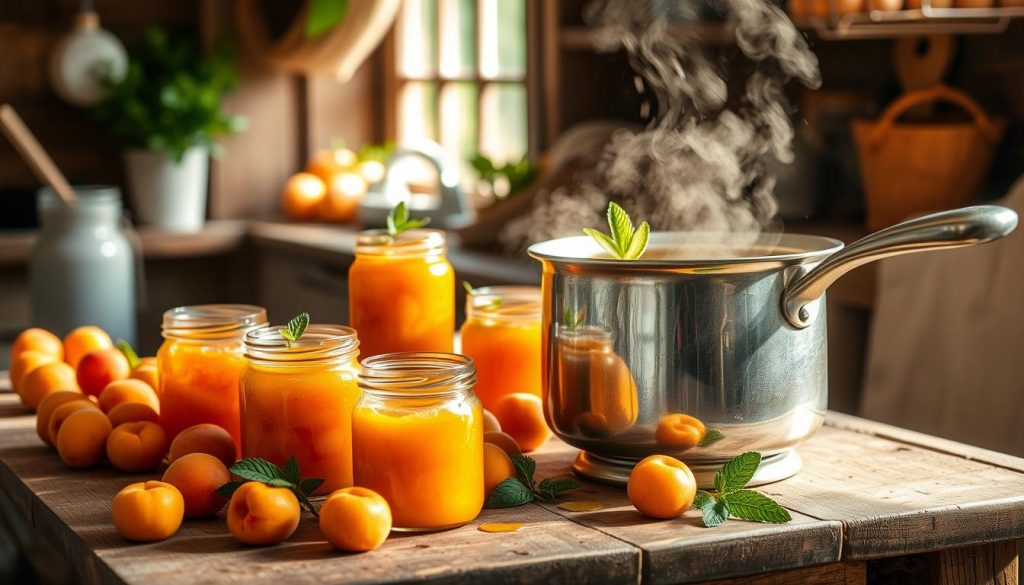 recette confiture d'abricots