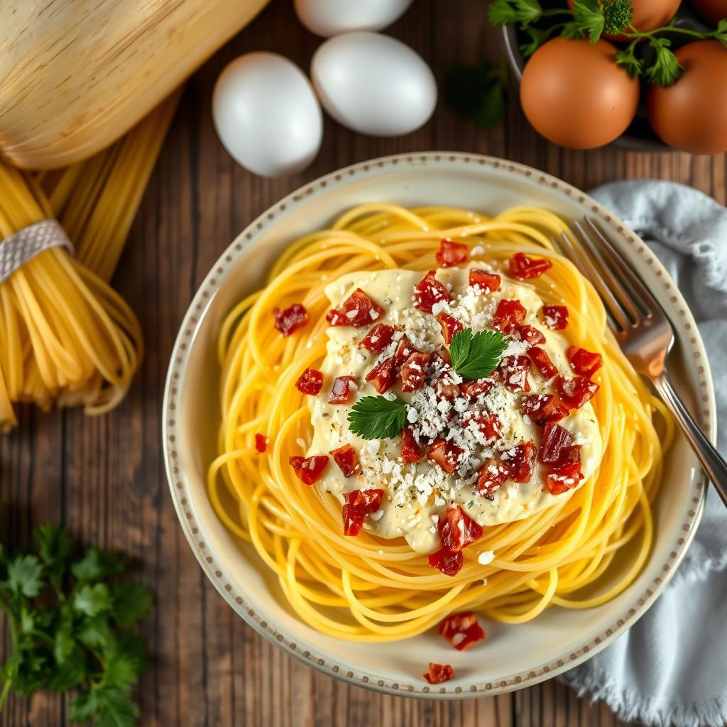 recette courge spaghetti carbonara