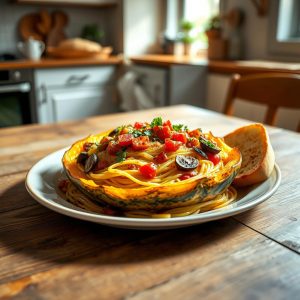 recette courge spaghetti four