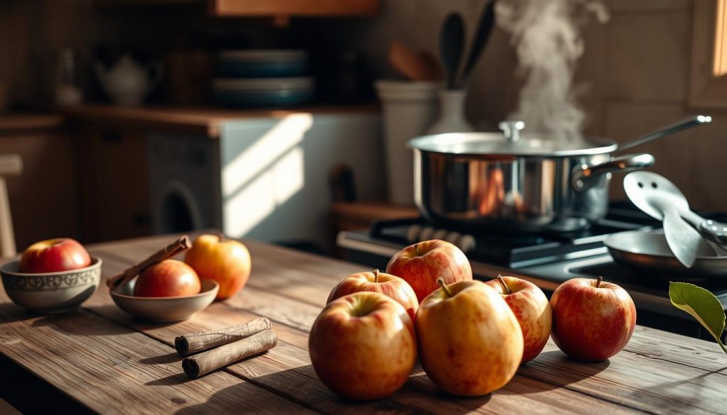 recette de compote de pommes maison