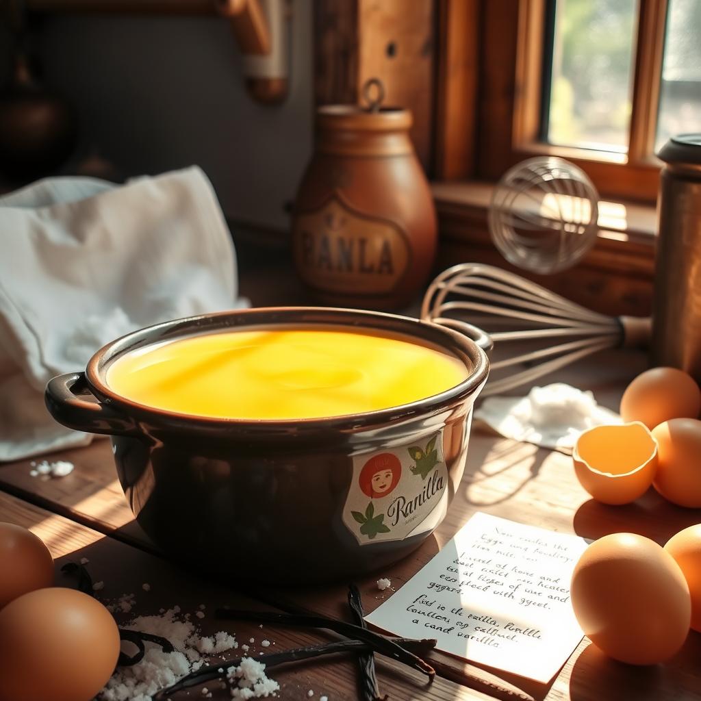 recette oeuf au lait grand-mère