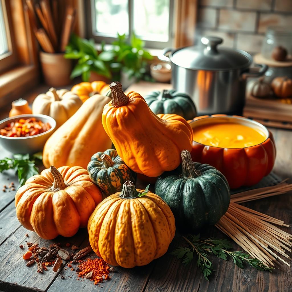 recettes alternatives avec autres courges