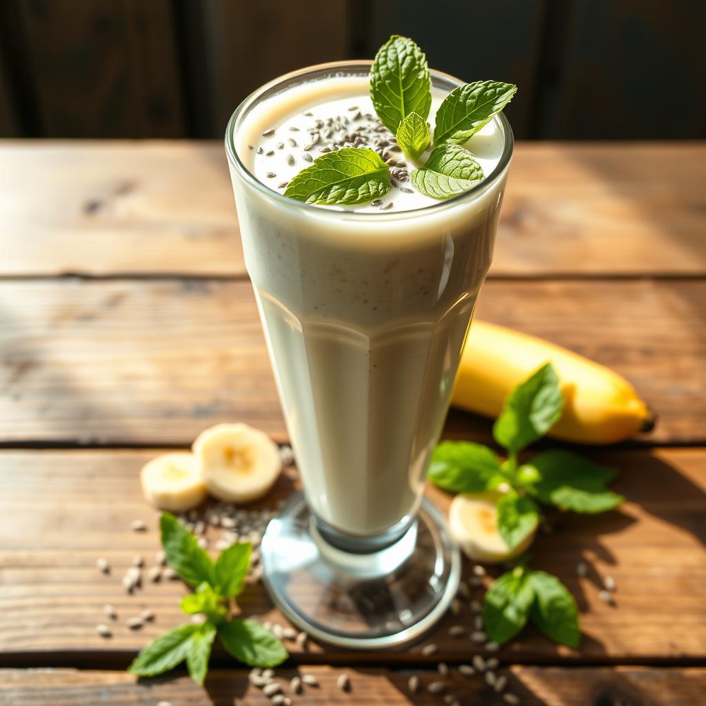 smoothie lait d'amande