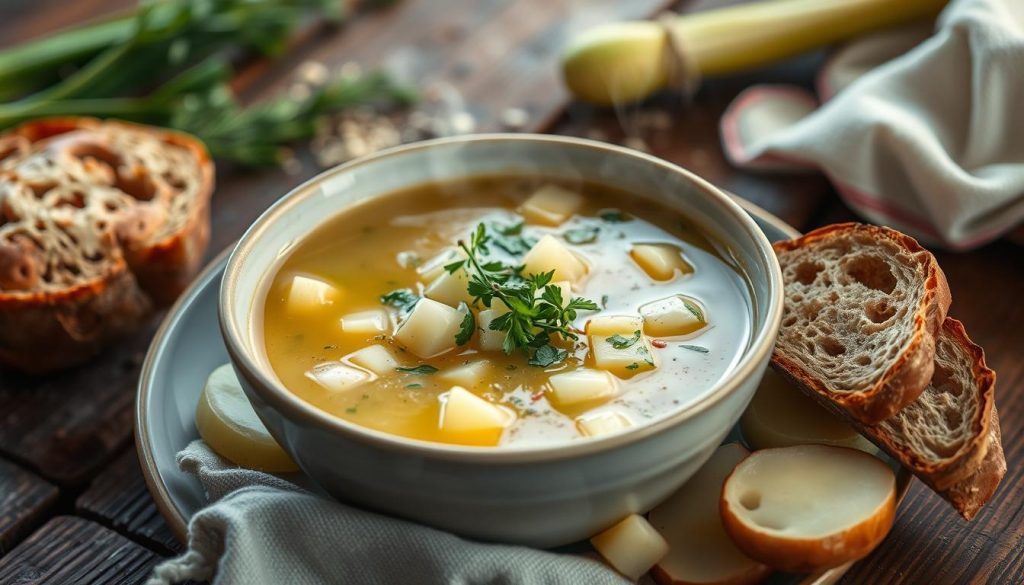 soupe de poireaux