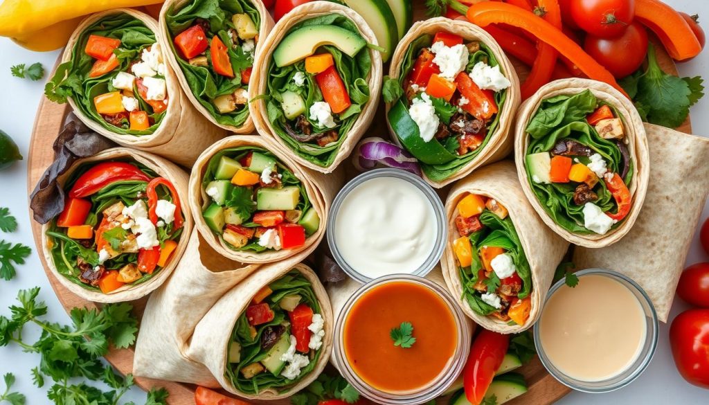 variantes wrap veggie