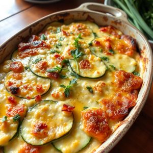 Gratin de courgettes