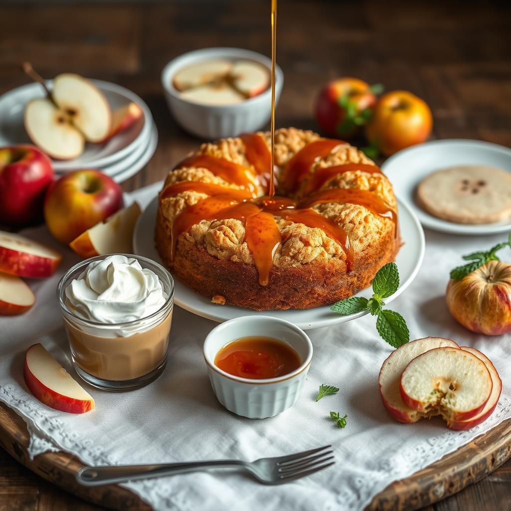 accompagnements gâteau