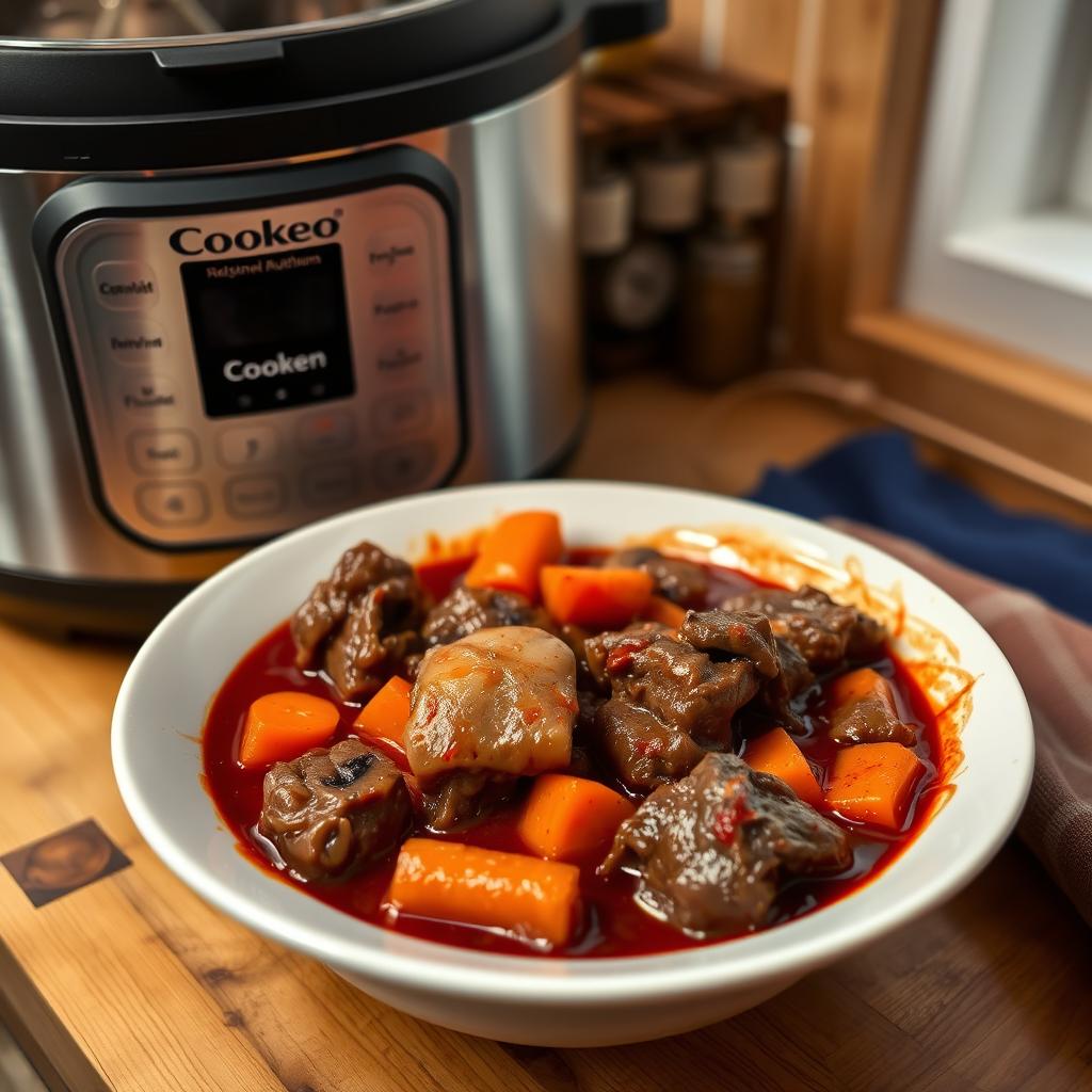 boeuf bourguignon au cookeo