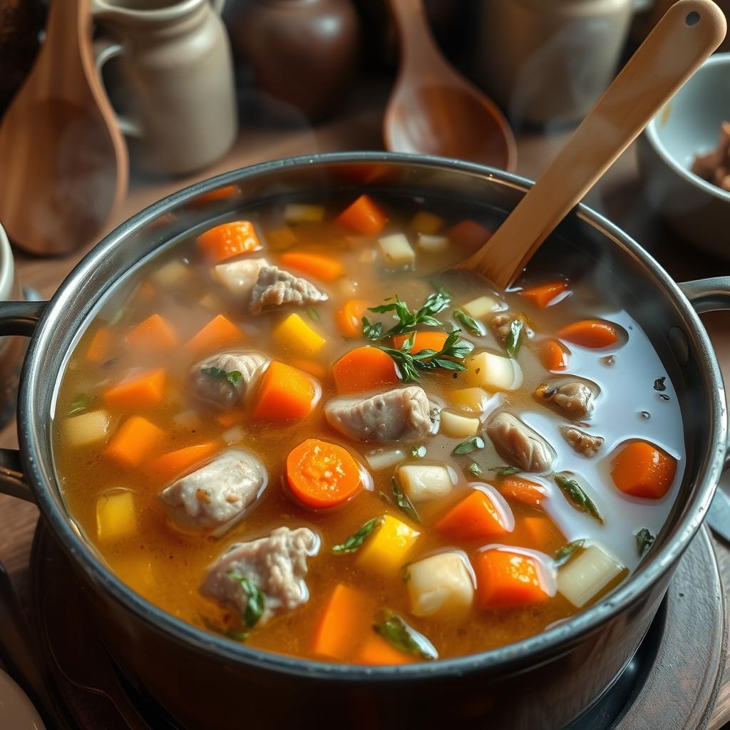 bouillon pot au feu