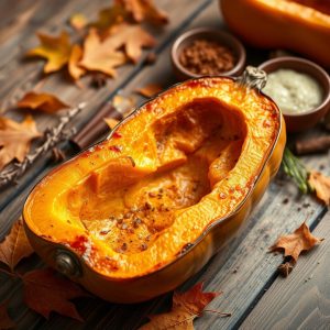 butternut rotie au four