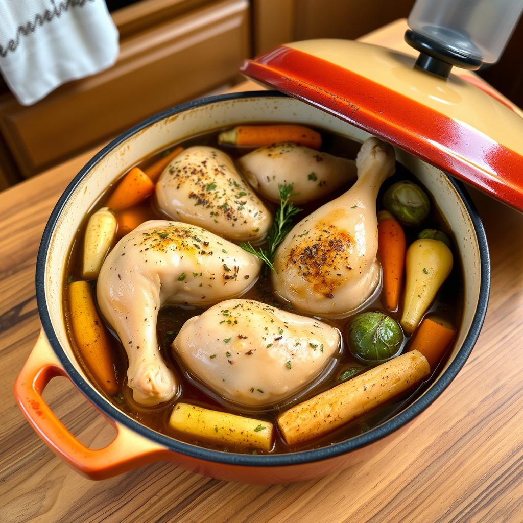 cocotte de poulet