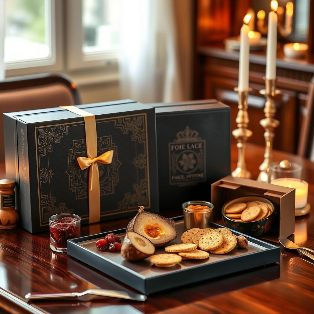 coffret foie gras de luxe