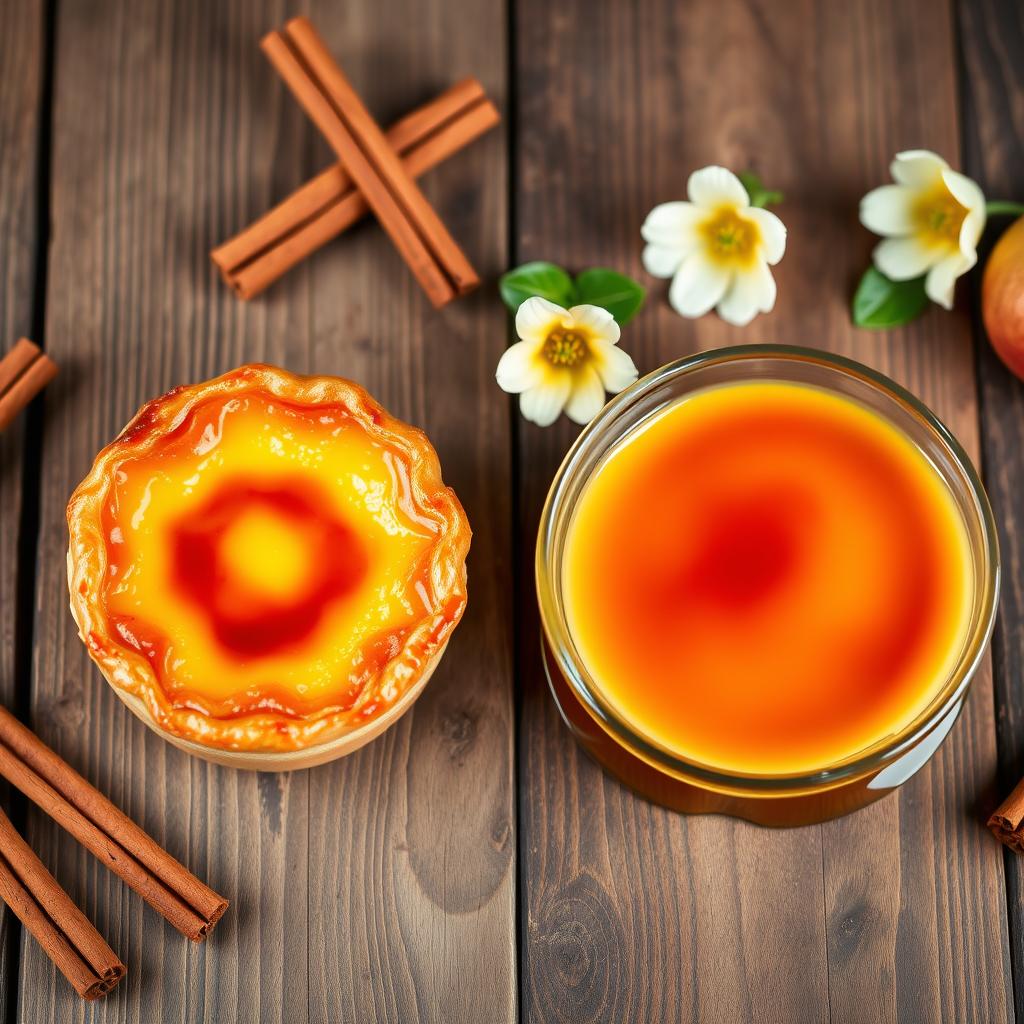 comparaison pastel de nata flan