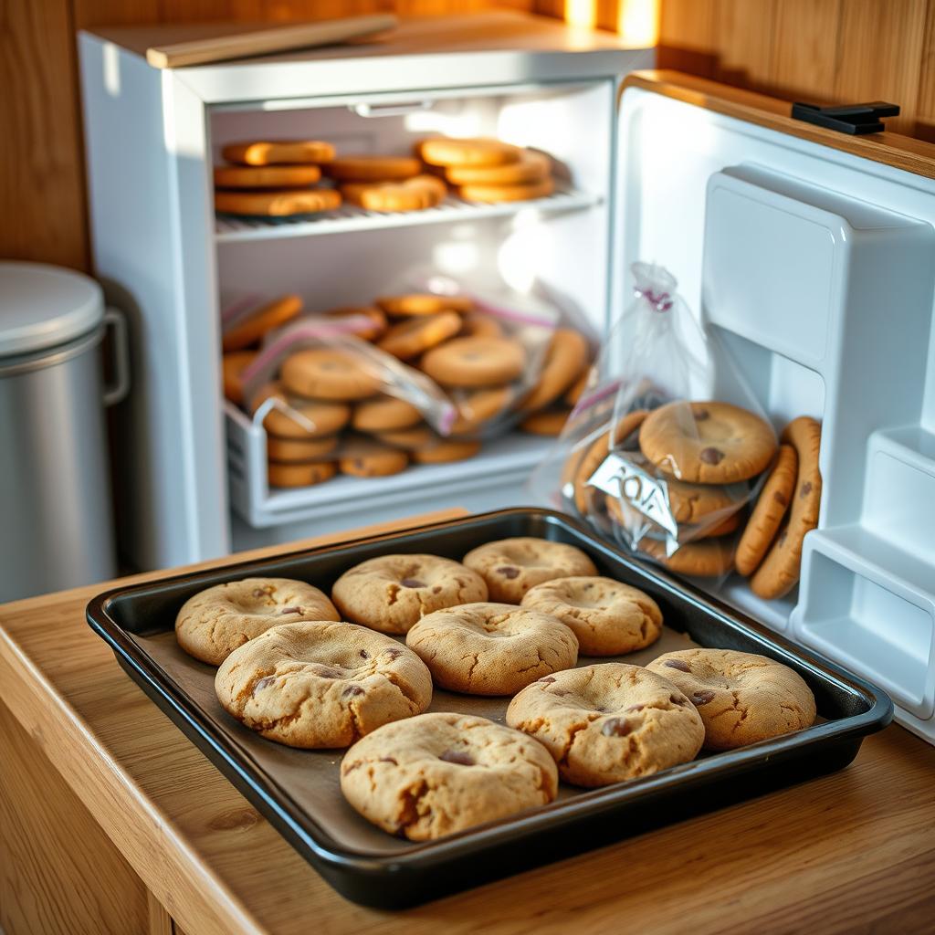 congélation cookies