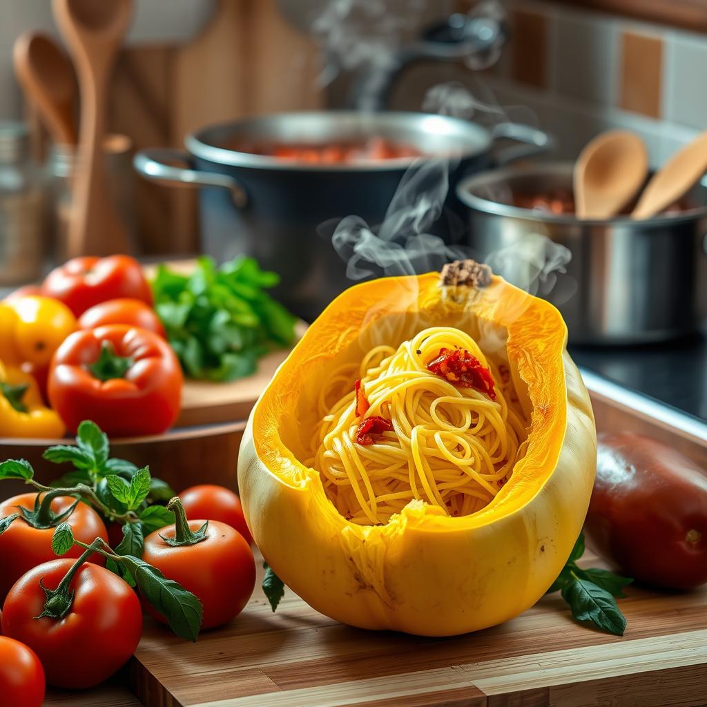 conseils cuisson courge spaghetti