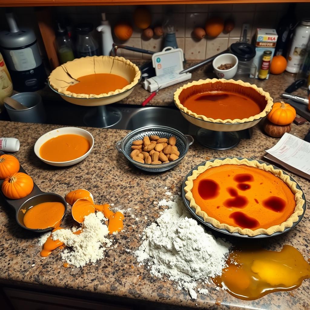 erreurs pumpkin pie