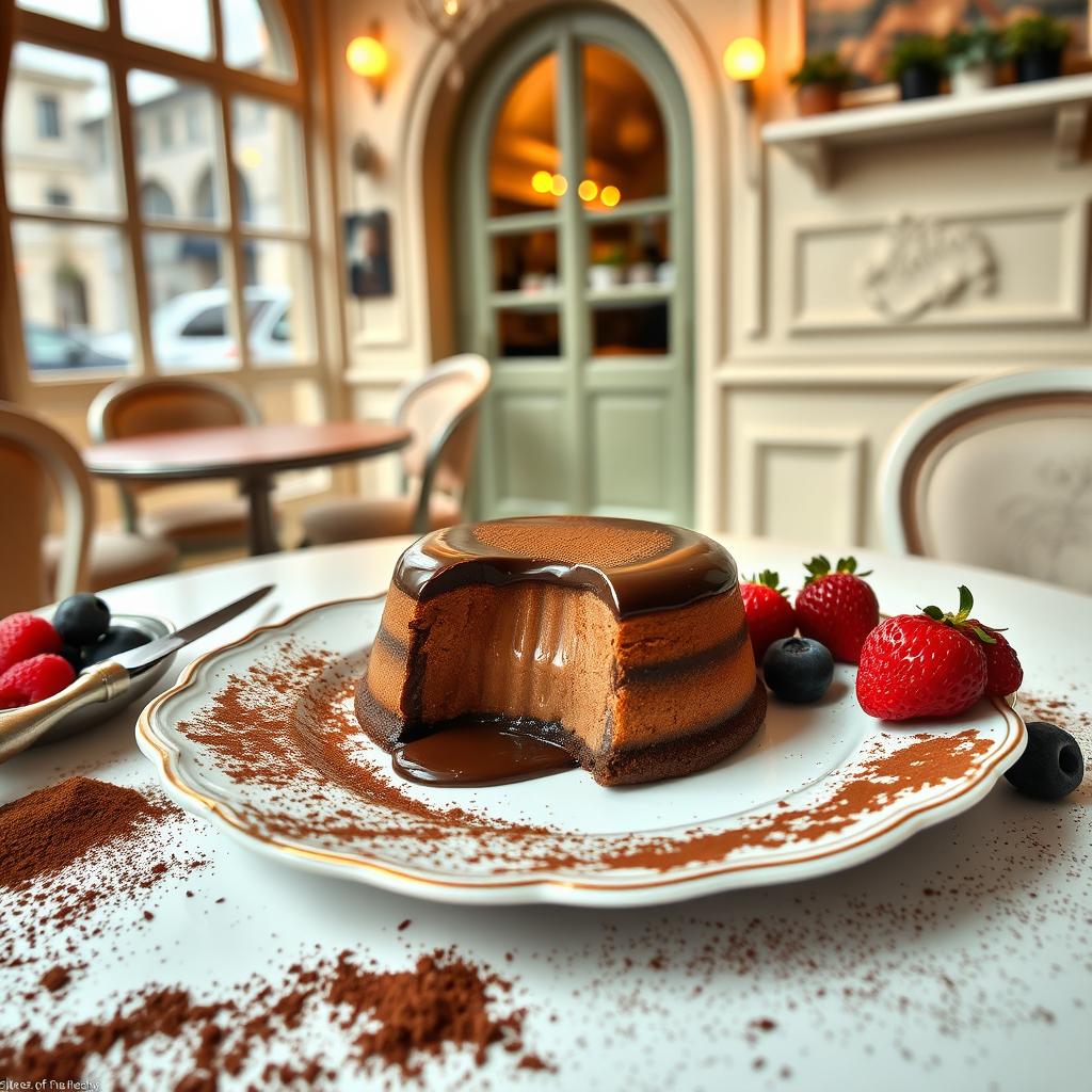 fondant au chocolat culture française