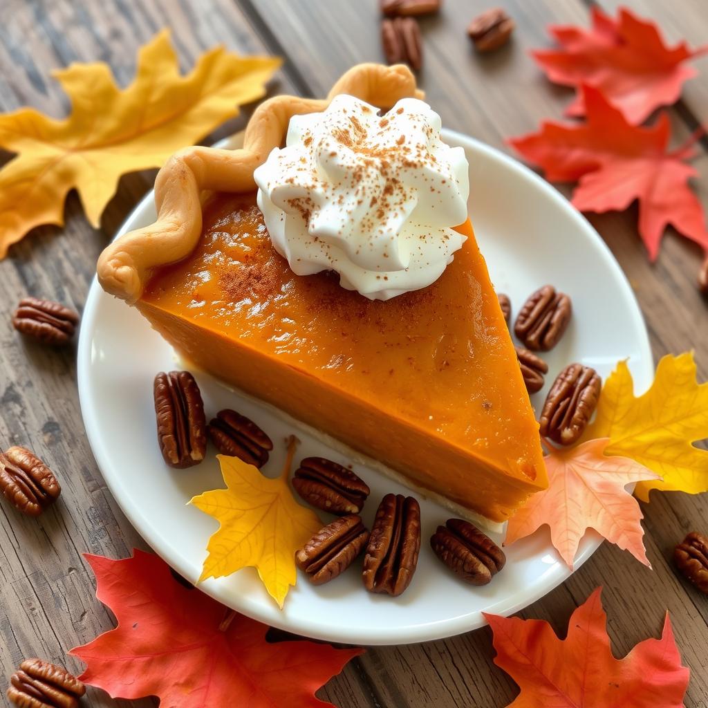 garniture pumpkin pie