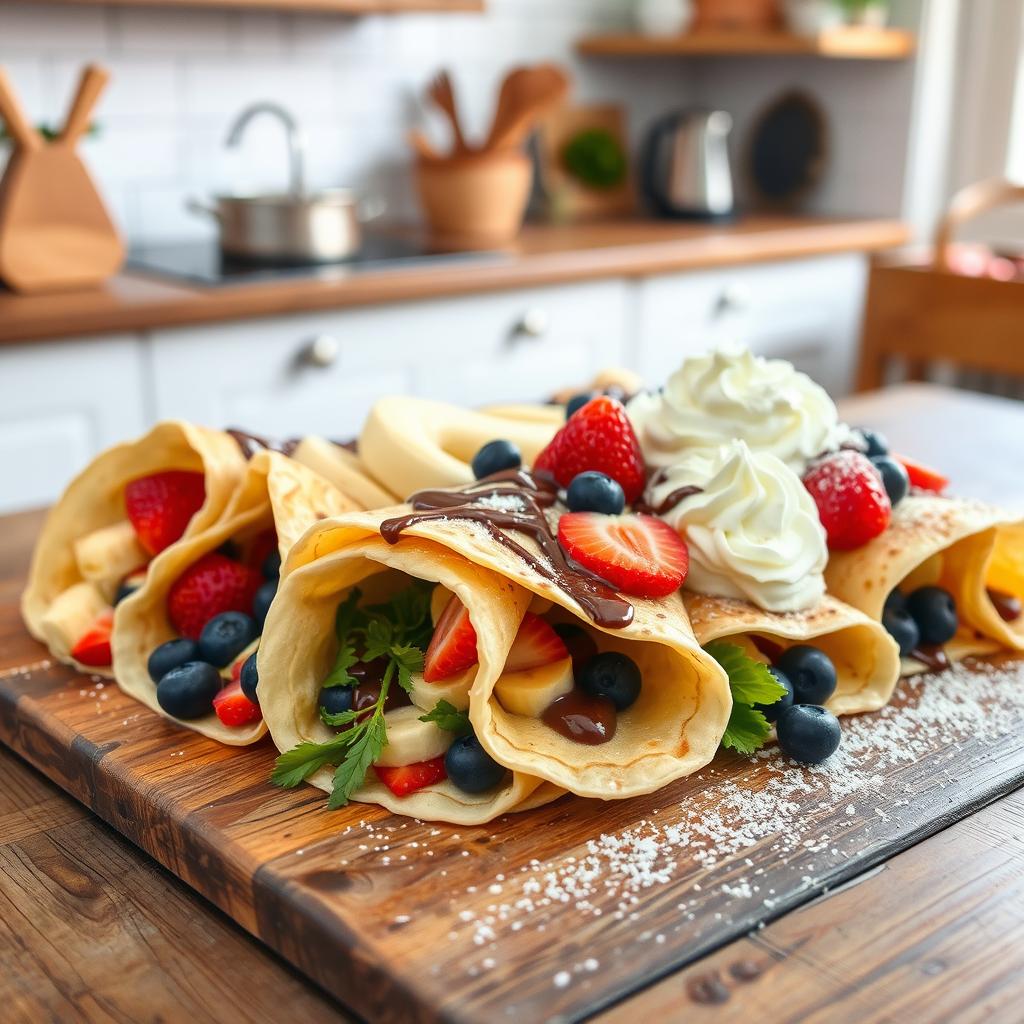 garnitures crêpes