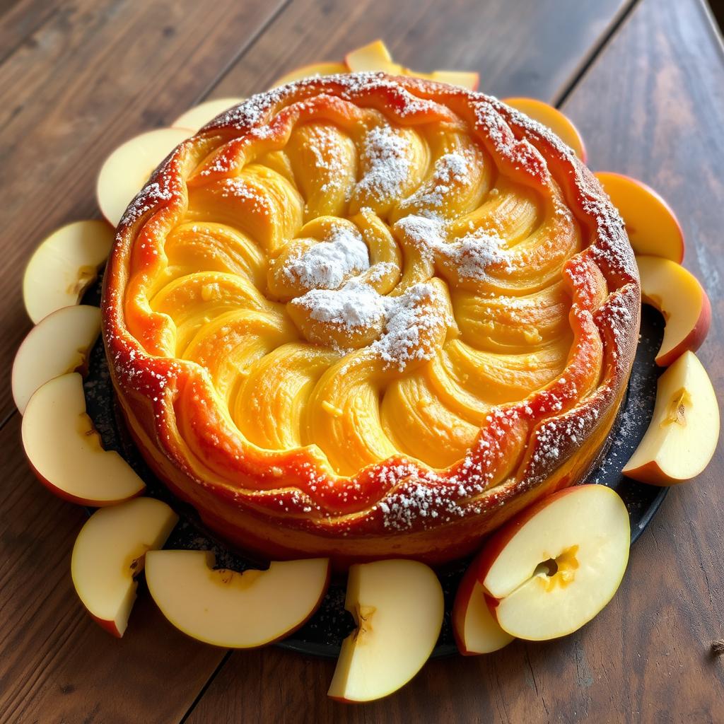 gateau au yaourt et aux pommes