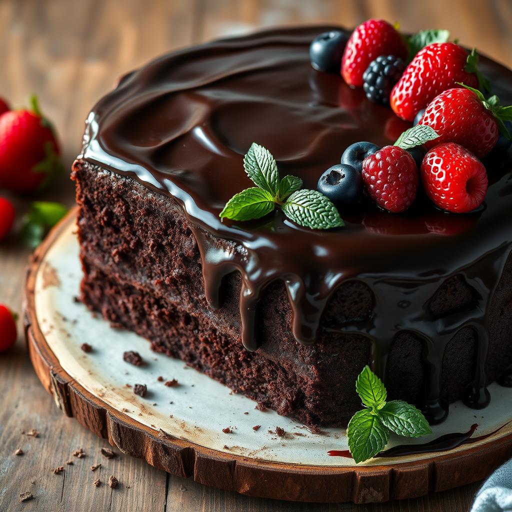 gateau au yaourt et chocolat