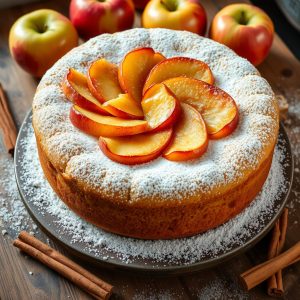 gateau aux pommes