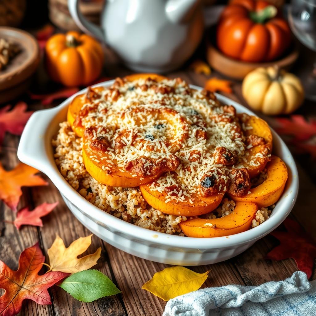 gratin de courge butternut