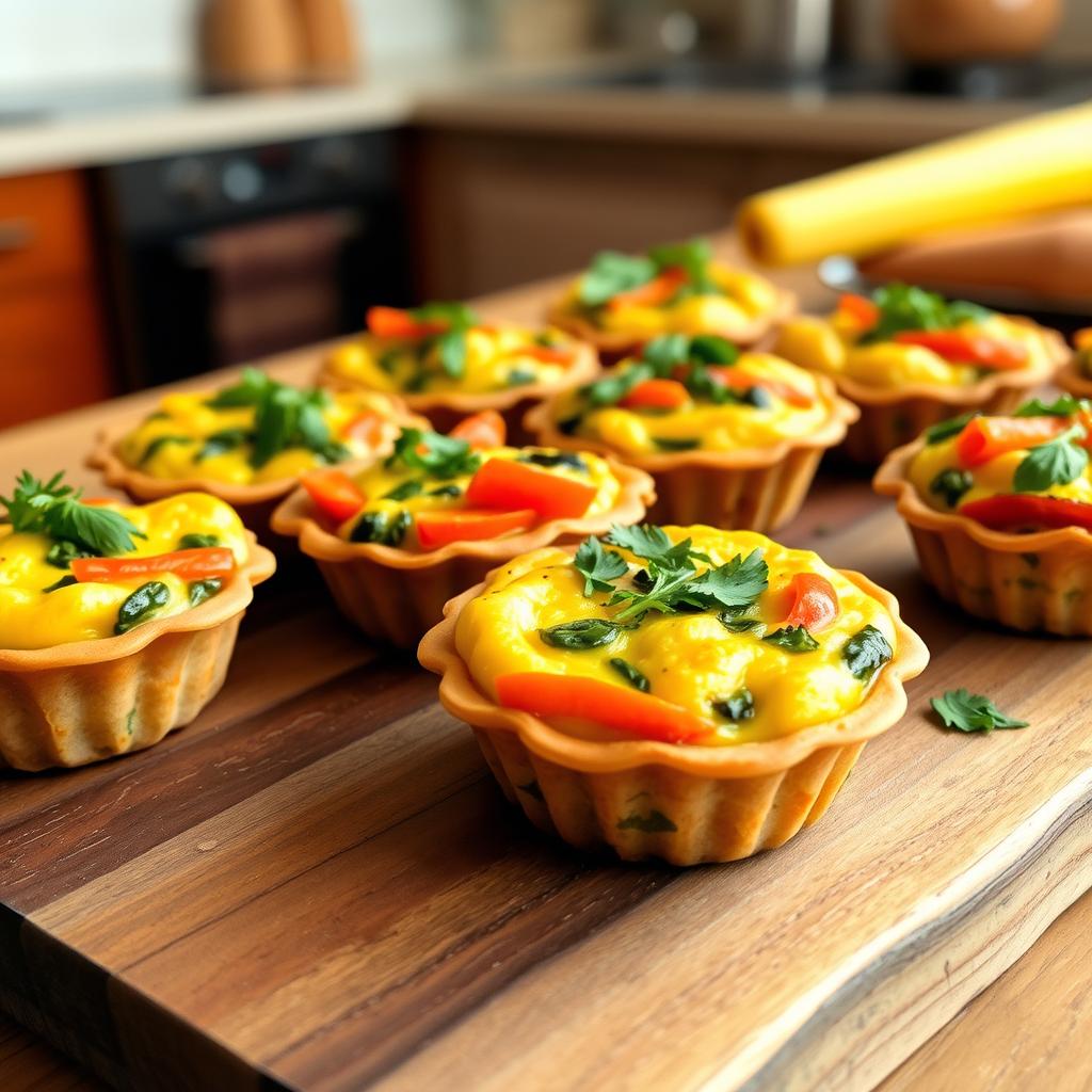 minis quiches aux légumes