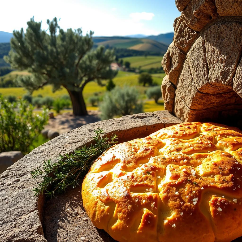 origines de la focaccia