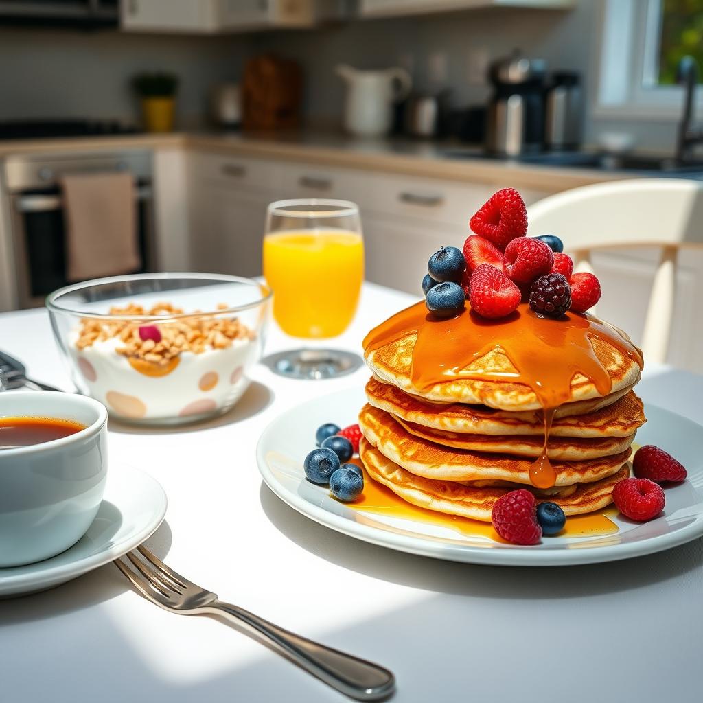 petit déjeuner équilibré