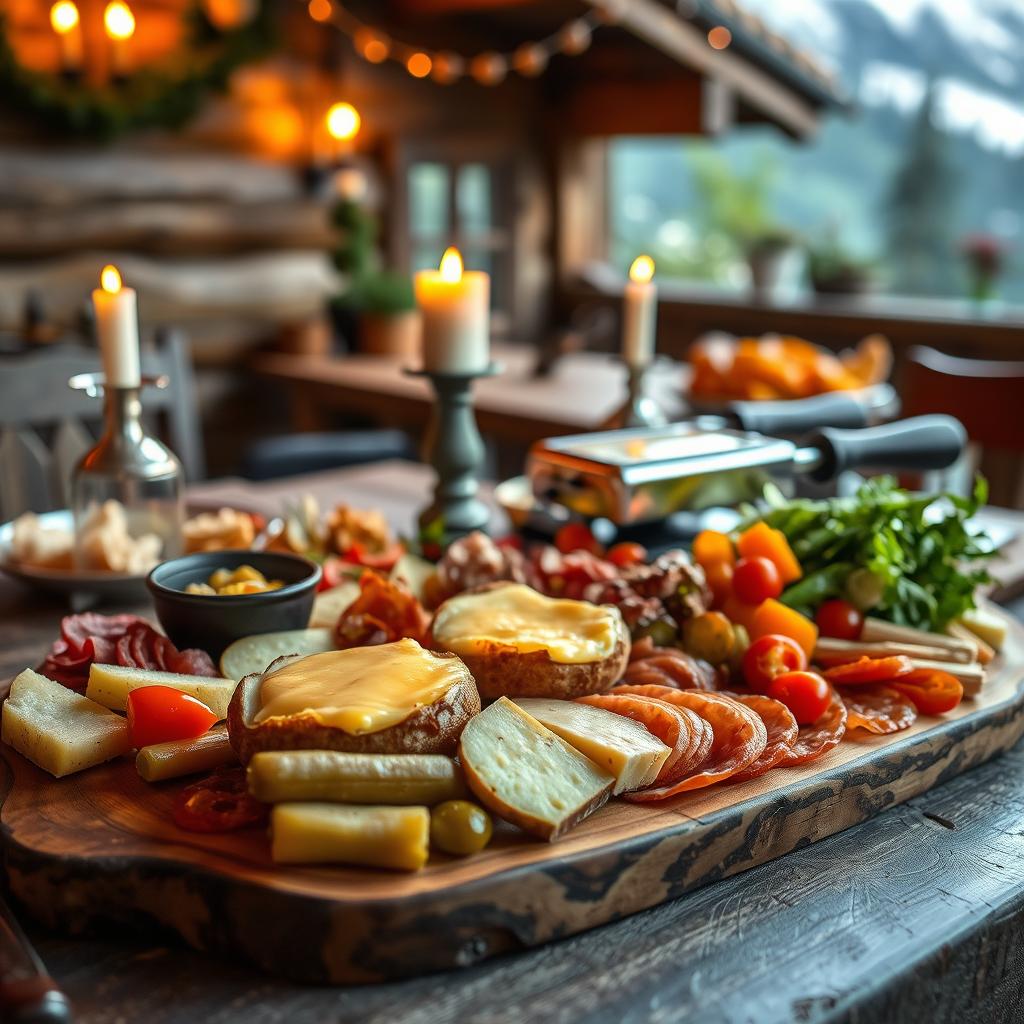 présentation raclette