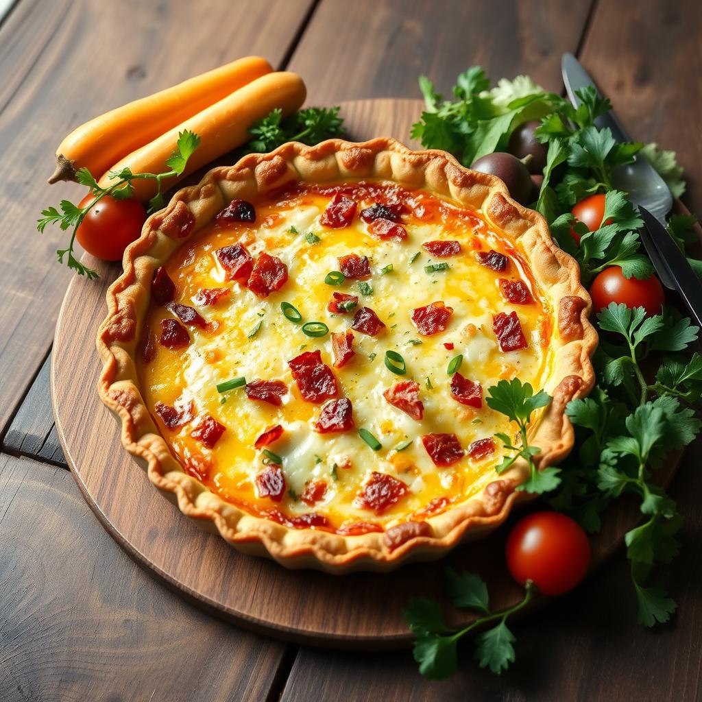 quiche lorraine sans pâte