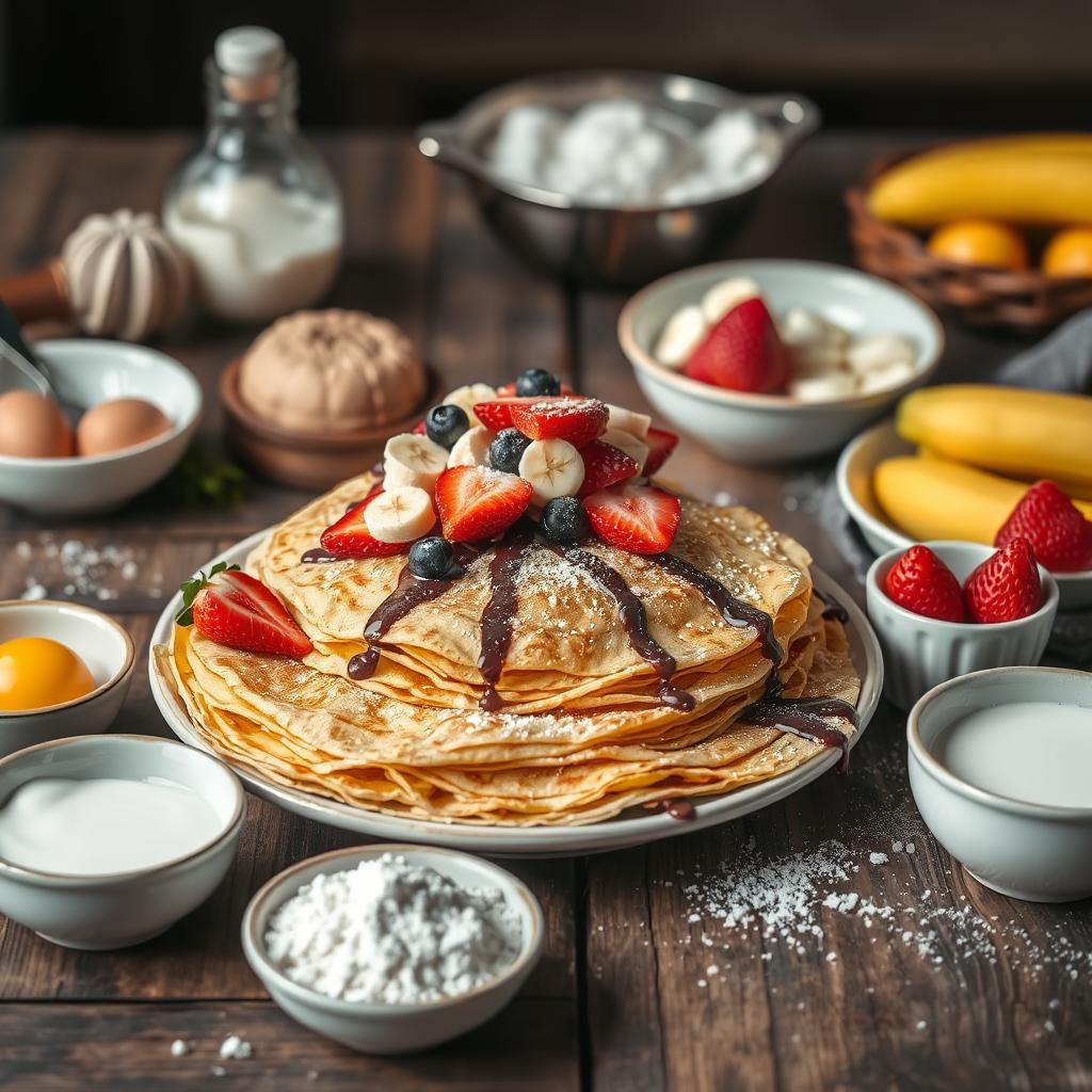 recette à crêpes